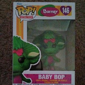 Funko Pop! Retro Toys Baby Bop Green and Pink Vinyl Figure